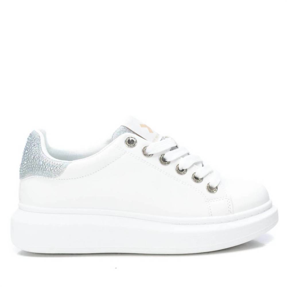 NEW XTI women's trainer sneakers in white